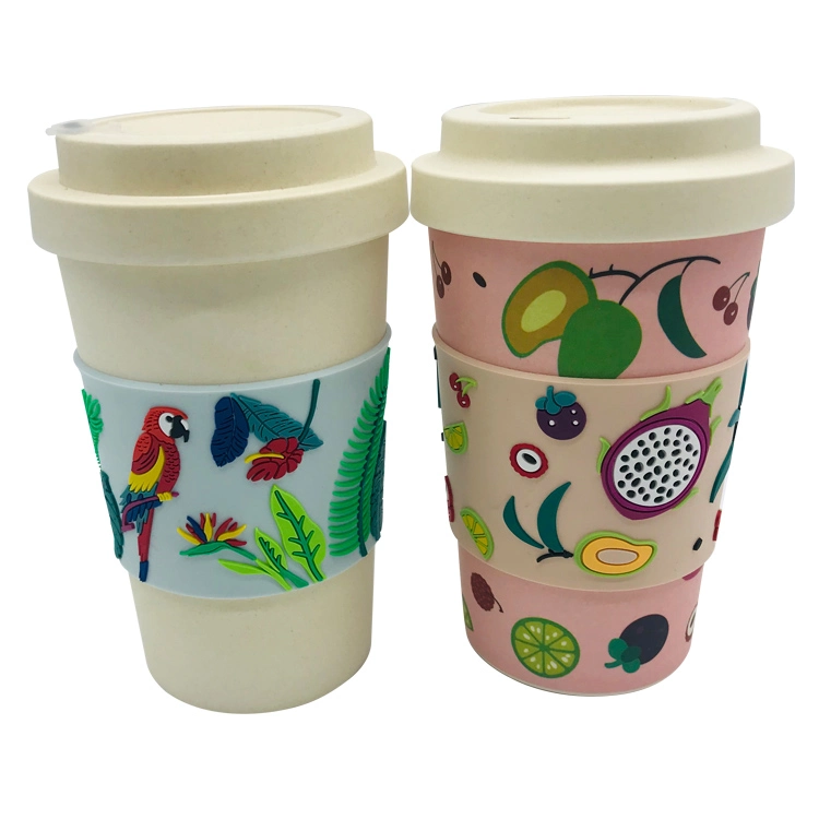 Eco-Friendly Sustainable Reusable Bamboo Fiber Travel Mug Coffee Mug Birthday Gift