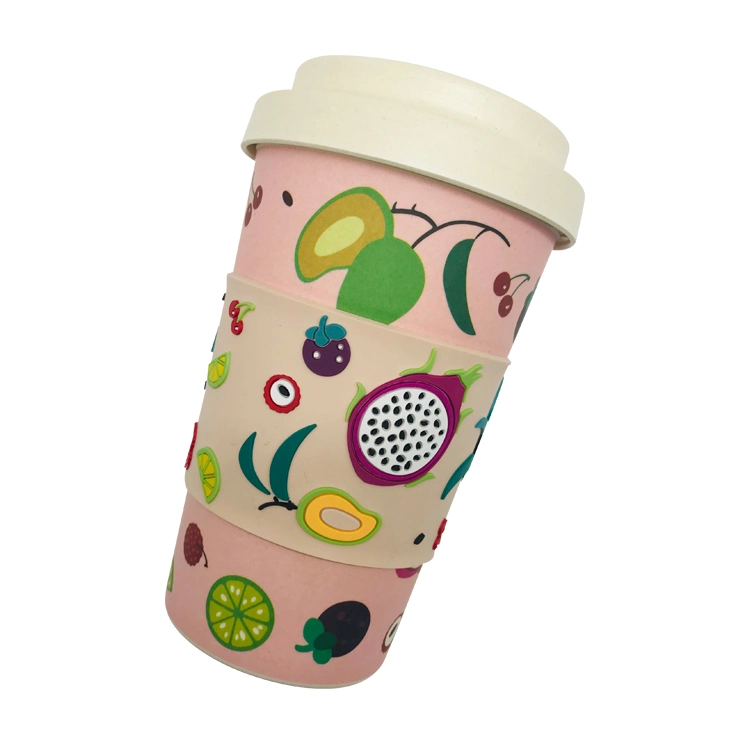 Eco-Friendly Sustainable Reusable Bamboo Fiber Travel Mug Coffee Mug Birthday Gift