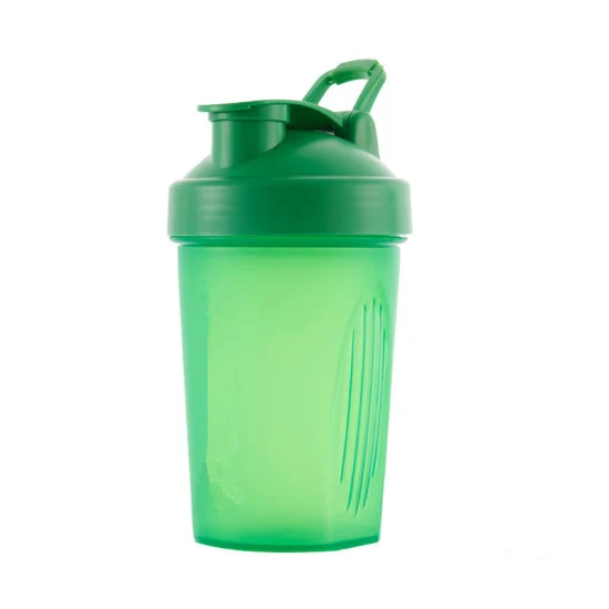 Kundenspezifische Sport-Protein-Shaker-Wasserflaschen aus mattiertem Kunststoff